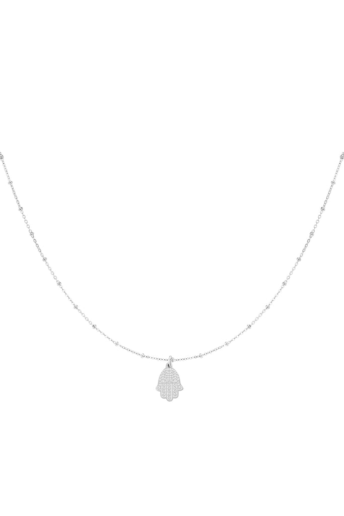 Necklace Hand Silver