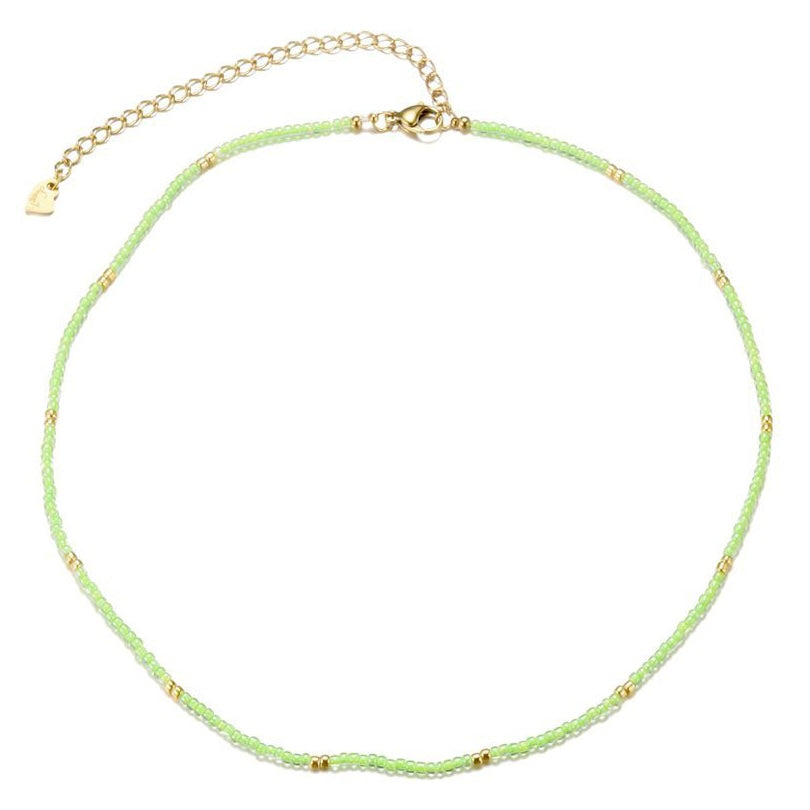Summer Necklace Green