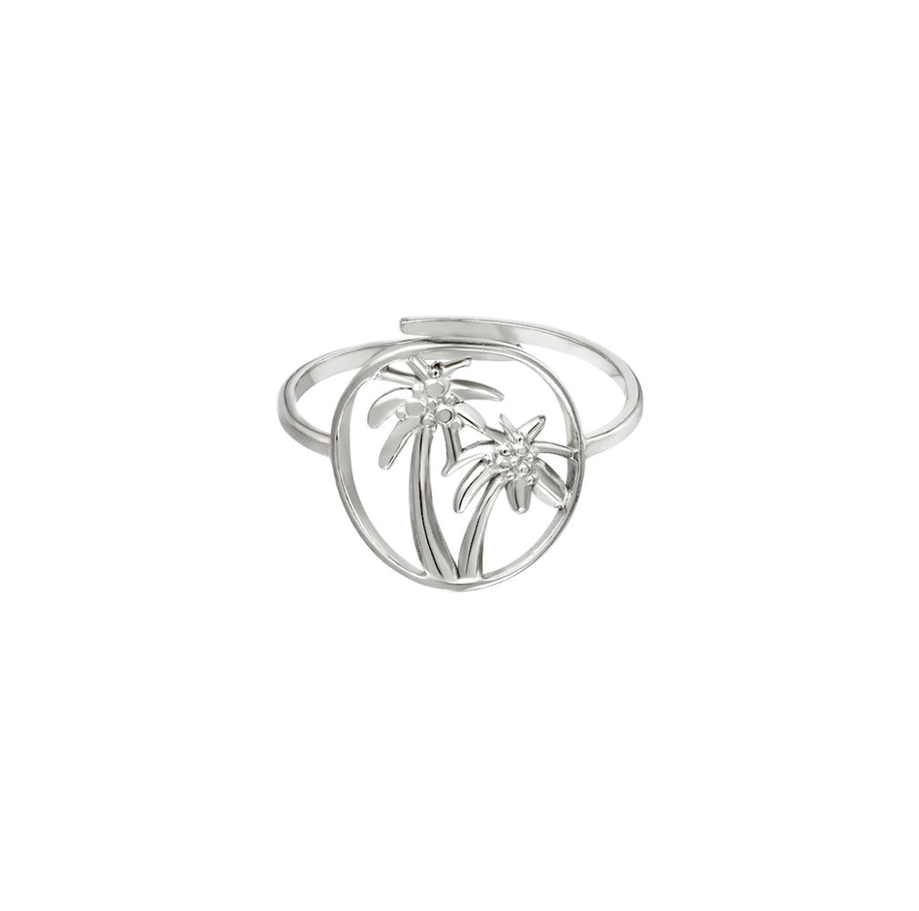 Ring Palmtree Silver
