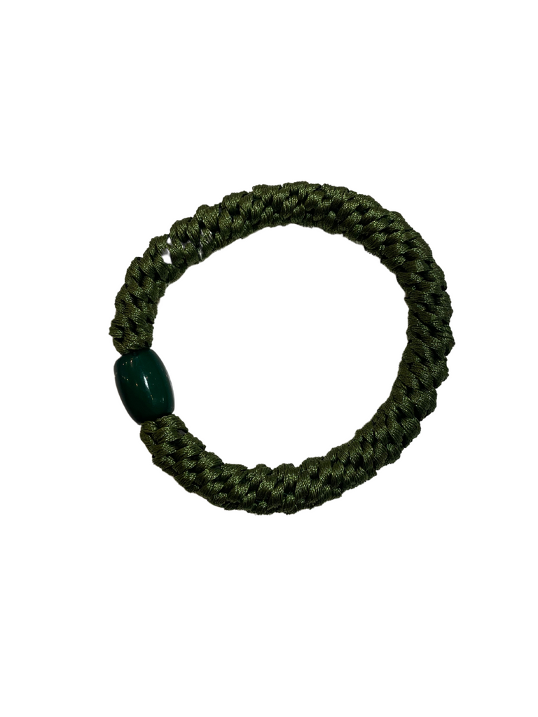 Hair tie/Bracelet Olive Green