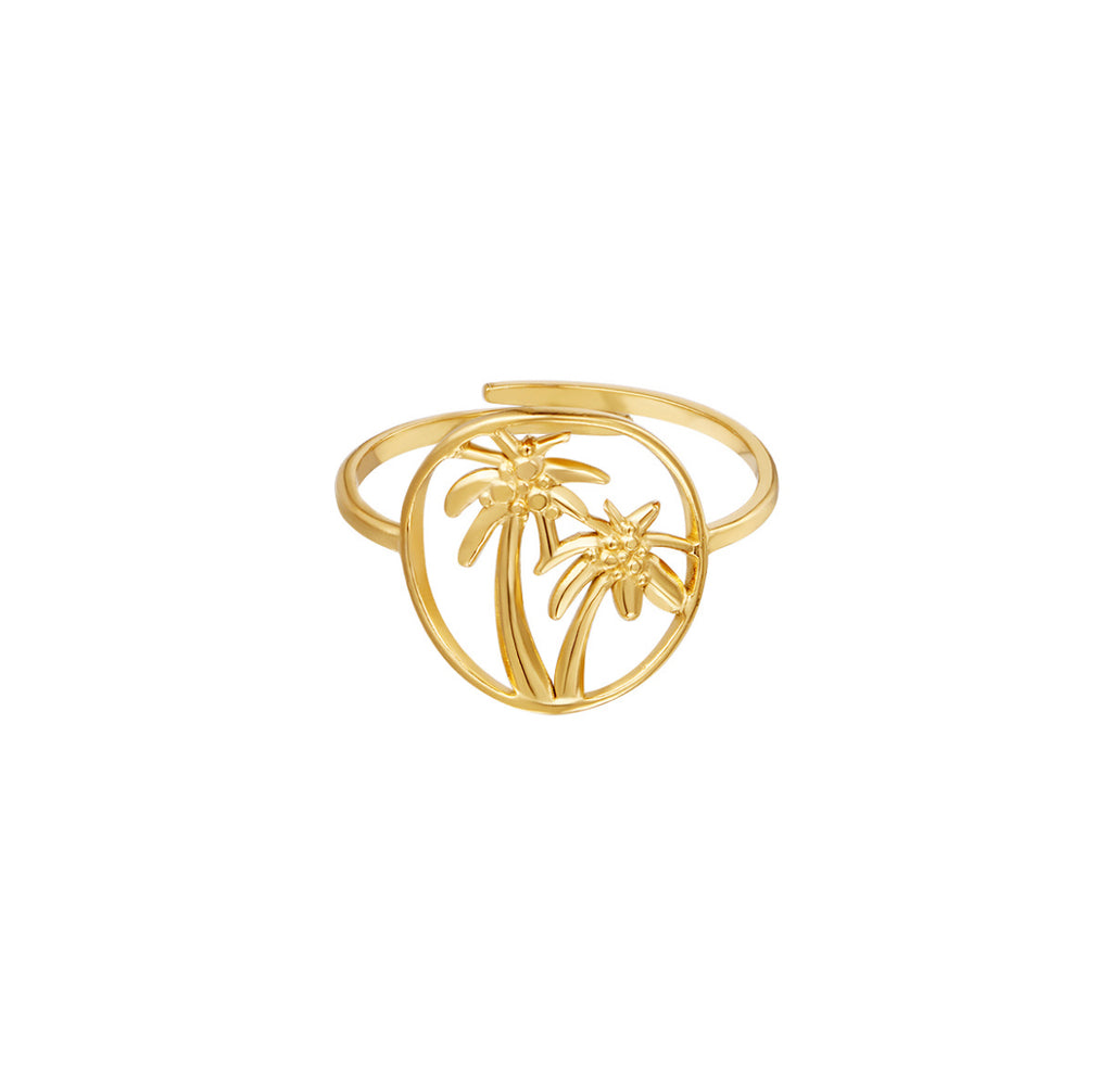 Ring Palmtree Gold