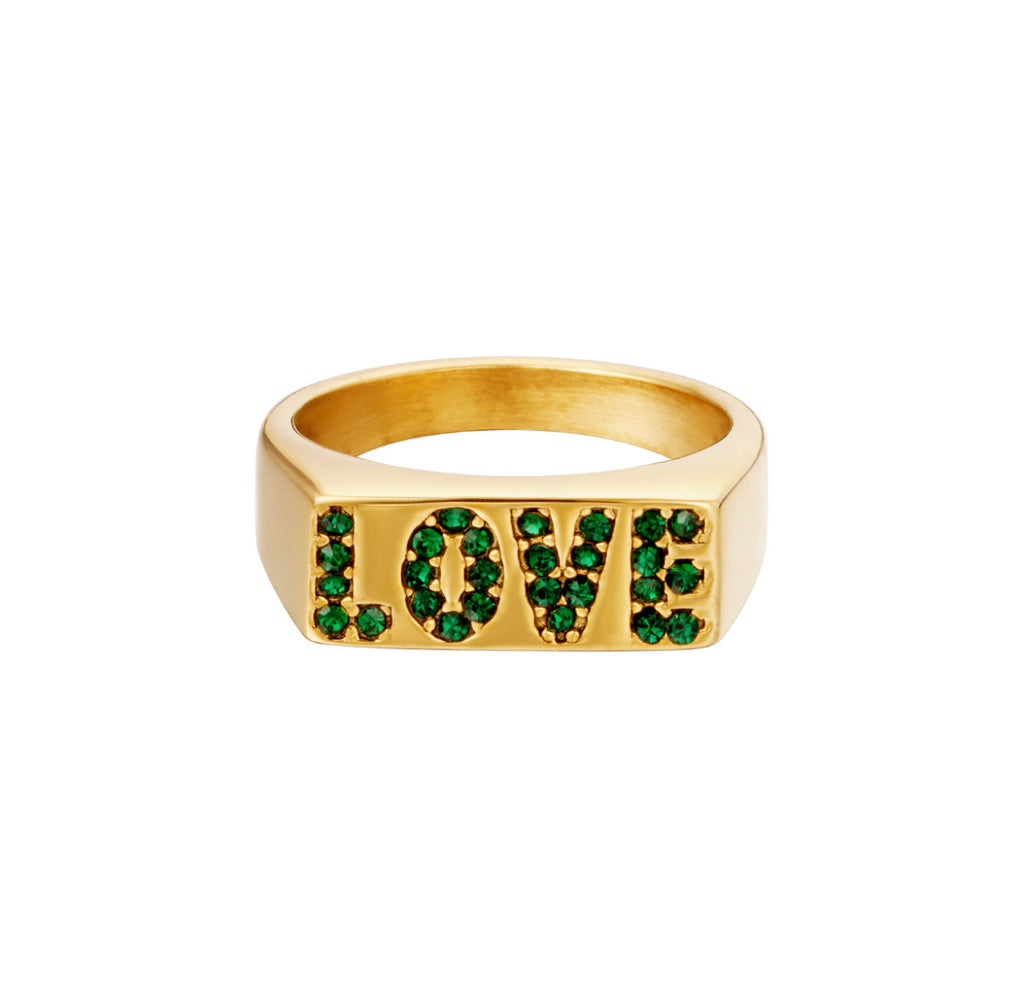 Ring Love Gold